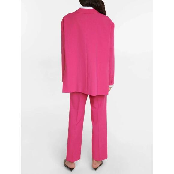 The Frankie Shop Bea Oversized‎ Blazer in Fuschia Hot Pink XXS - Picture 13 of 13